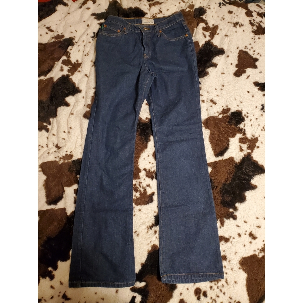 High Waisted Todd Oldham Squared Jeans